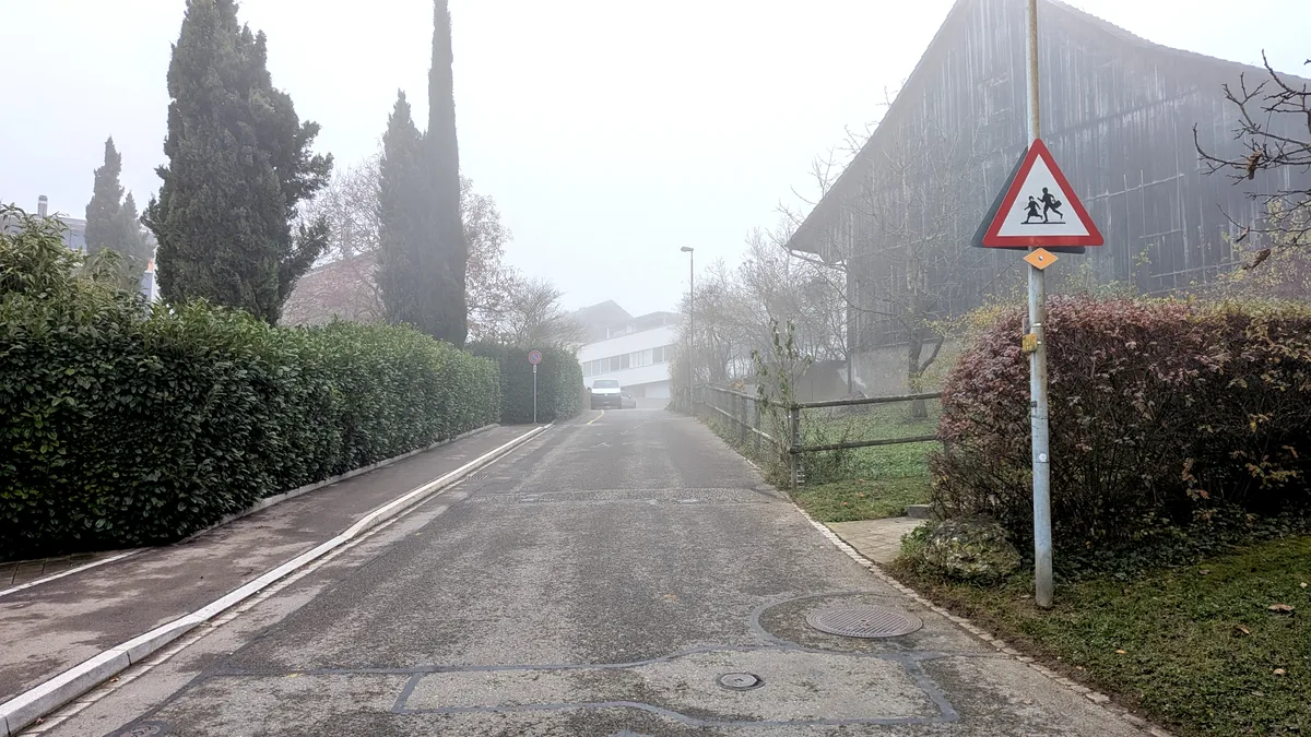 Blick auf eine Strasse